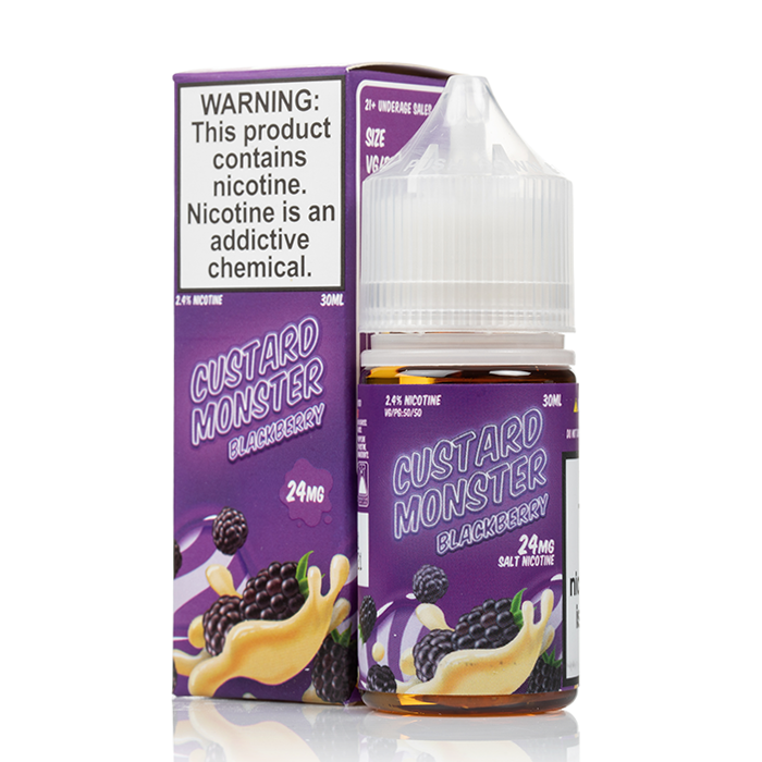 Sal Monster Jam Custard Blackberry